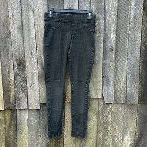 Old Navy Super Skinny Mid Rise Black Pull On Jean size 2